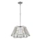 Z-Lite Iuka 4 Light Pendant, Brushed Nickel 451-19BN - alternate 1